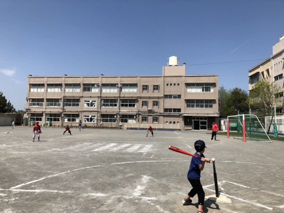 2019年4月20日（土）ティーボール野球教室開催しました！